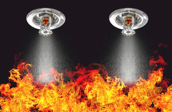 Instalação de alarme de incêndio